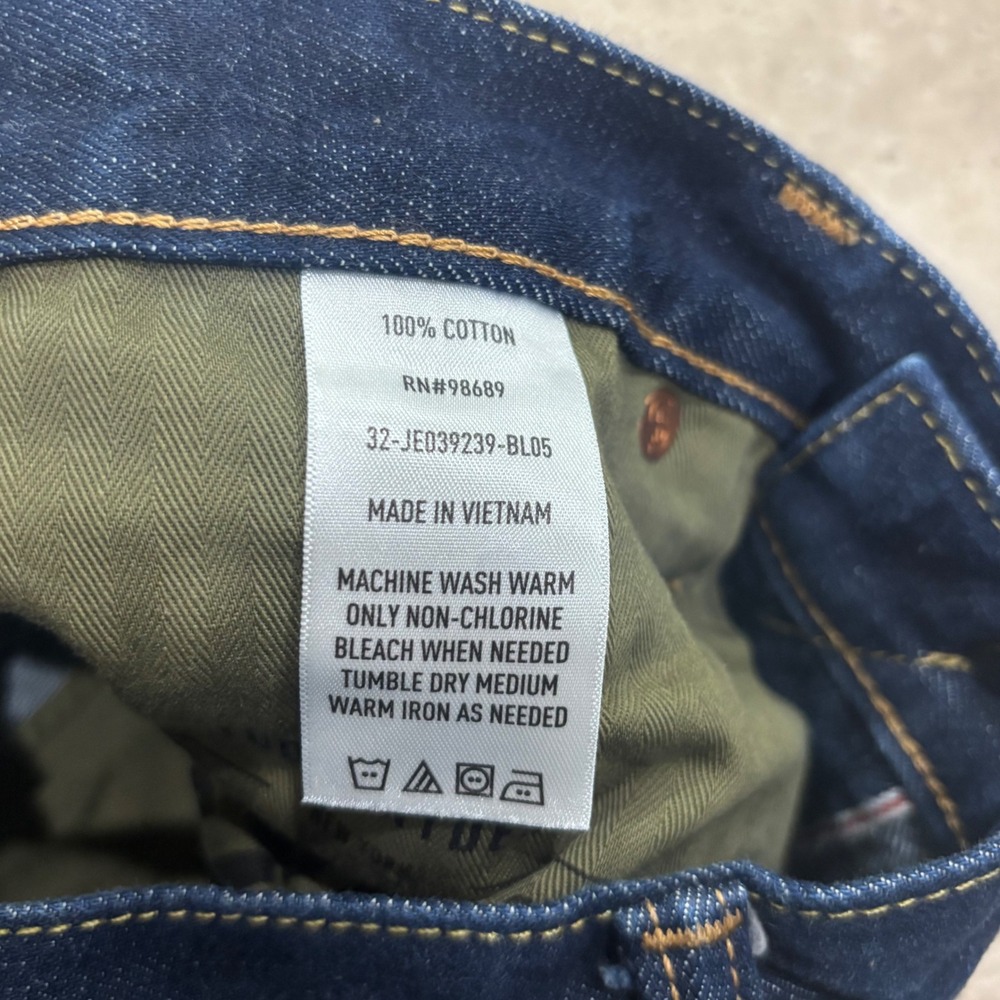 Todd Snyder Mens Slim Fit Selvedge Denim Jeans Indigo 33x 29 32-JE039239-BL05 - Picture 11 of 16